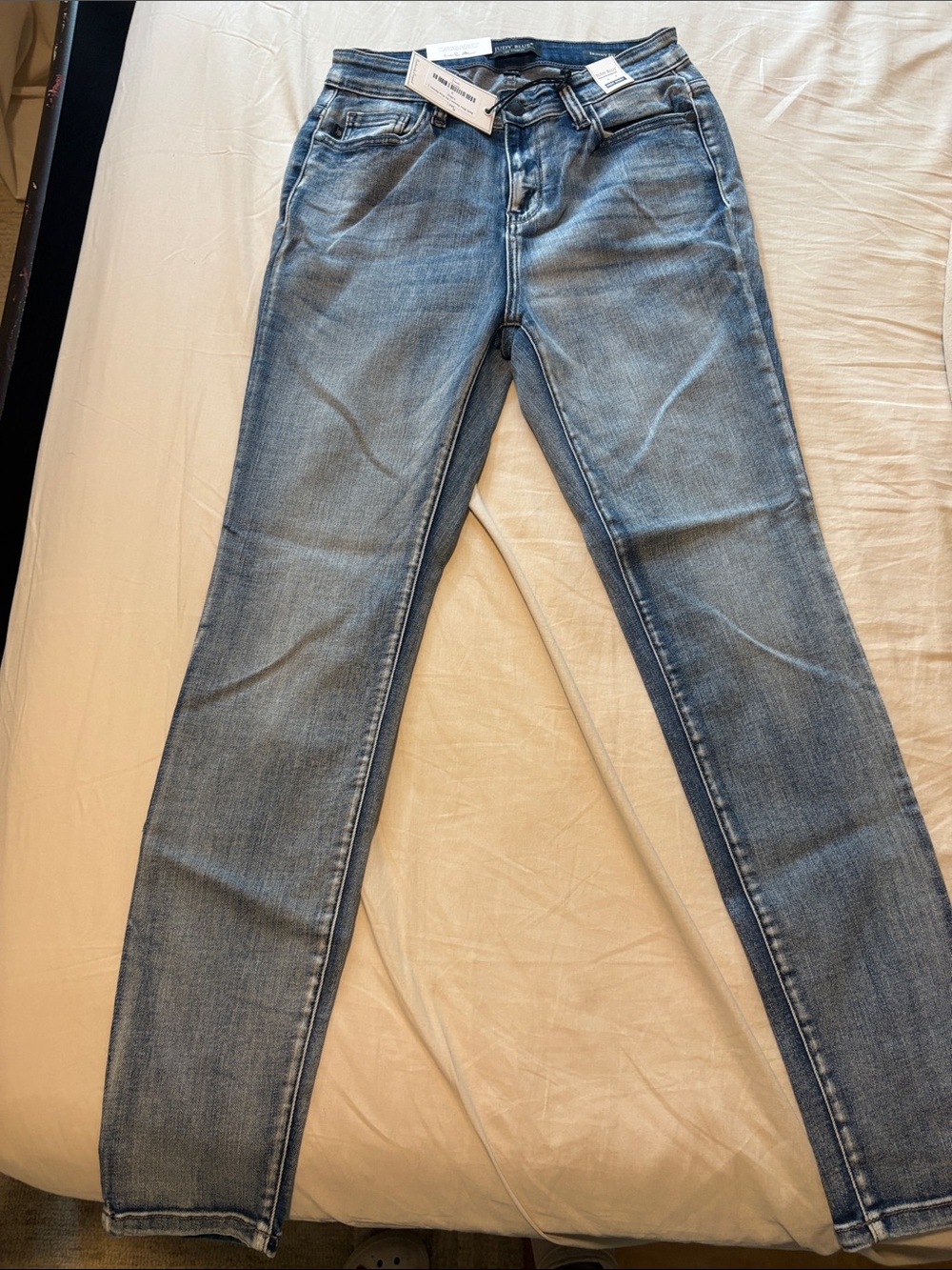 Judy Blue Hi Rise Skinny Light Wash Blue Jeans